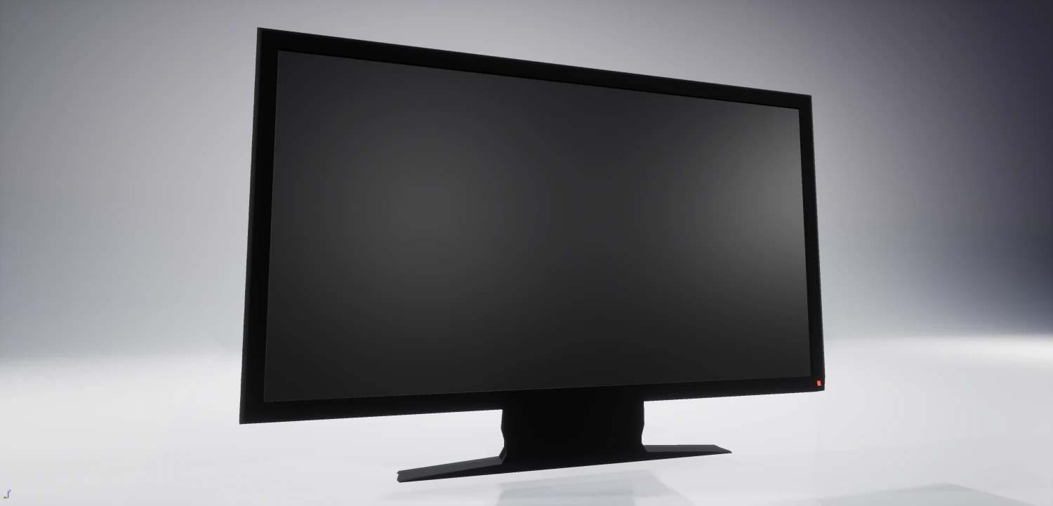 lcd tv 3D Model .c4d .max .obj .3ds .fbx .stl .blend 