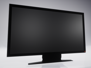 lcd tv Modelo 3D