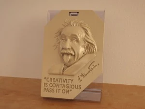 albert einstein pendant for fans 3D Print Model