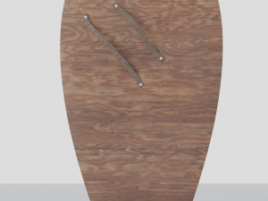 simple medeival kite shield 3D Модель