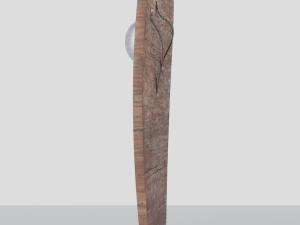 simple medeival kite shield 3D Модель