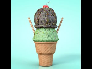gelato Modello 3D