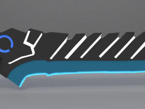 псійний ніж 3D Модель