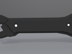 psion knife Modello 3D