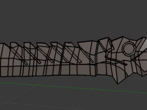 псійний ніж 3D Модель