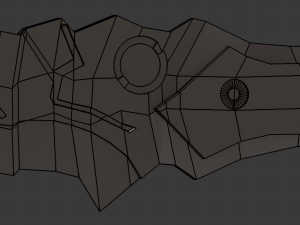 psion knife Modello 3D