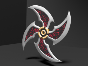shuriken of the underworld 3D Model