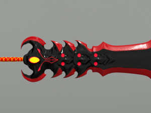 bloodsword of the raven 3D Model