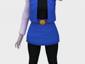 android 18 rigged Modèle 3D