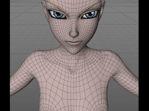 android 18 rigged Modèle 3D