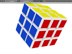 rubiks cube 3D Model
