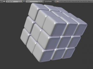 rubiks cube 3D Model