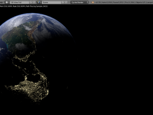 earth 3Dモデル