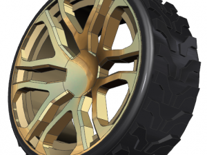 alloy wheel 3D Model