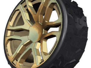 koło aluminiowe Model 3D