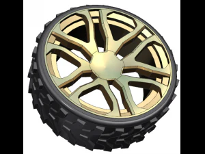 alloy wheel 3D Model