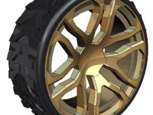 alloy wheel 3D Model