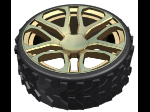 alloy wheel 3D Model
