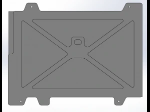 tesla battery pack 3D Model