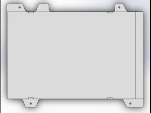 tesla battery pack 3D Model