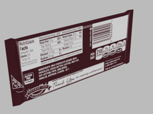 hersheys Model 3D