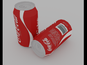 coca cola can Modèle 3D
