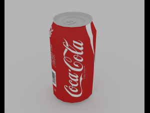 coca cola can 3D मॉडल