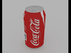 coca cola can 3D Model