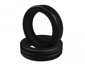 automobile tyre Model 3D