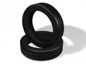 automobile tyre Modelo 3D