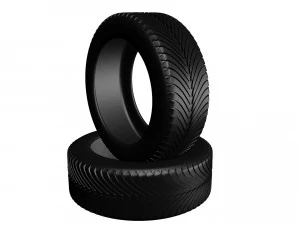car tire 3D Model