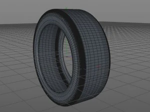 car tire 3D Model
