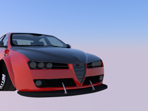 alfa romeo 159 tuned Modèle 3D