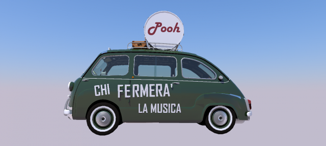 taxi pooh band 3D-Modell .c4d .max .obj .3ds .fbx .stl .blend 