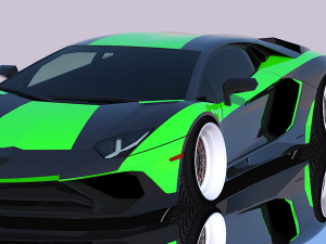 lamborghini avendator sv Model 3D