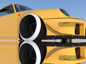 porsche 911 csr racing Model 3D