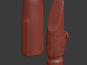 mouthpiece saxophone 3D Model