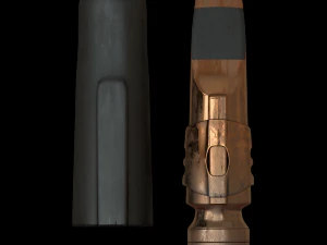 mouthpiece saxophone 3D Model