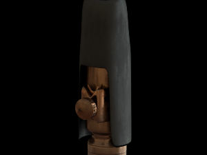 mouthpiece saxophone 3Dモデル
