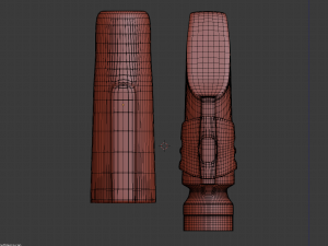 mouthpiece saxophone 3Dモデル