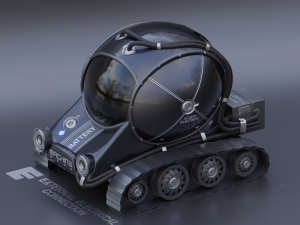 machine-vehicle Model 3D