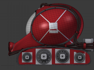 machine-vehicle Model 3D