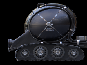 machine-vehicle Model 3D
