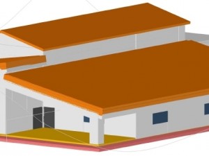 general basic house 3D Модель