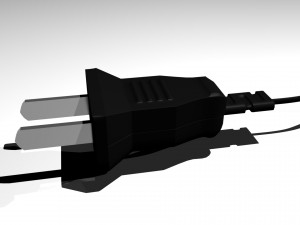 wall plug-socket 3Dモデル