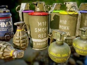 현대 수류탄 팩 3D 모델