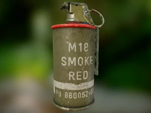 modern grenade pack 3D Model