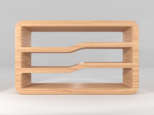 bookshelf 3Dモデル