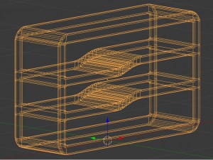 bookshelf 3Dモデル