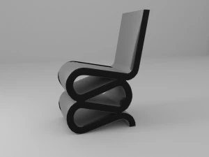 design plastic chairs 3D Model
